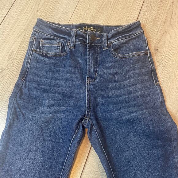Indigo Rein Skinny Jean High Waisted Womens Size 3 - Picture 4 of 6